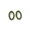 304 Stainless Steel Rhinestone Cabochons STAS-A057-04G-C02-1
