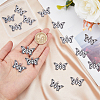 DICOSMETIC 24Pcs Halloween Alloy Enamel Pendants ENAM-DC0001-69-3