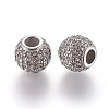 304 Stainless Steel European Beads STAS-P237-36P-2