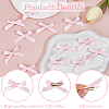 60Pcs Ribbon Bowknot Alligator Hair Clip PHAR-SC0001-008-6