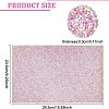 Glitter Resin Hotfix Rhinestone(Adhesive On The Back) DIY-WH0166-23G-2