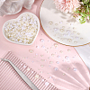 5400Pcs 12 Styles Half Round ABS Plastic Imitation Pearl Cabochons OACR-PA0001-18-3
