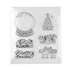 Christmas Plastic Stamps DIY-F053-05-1