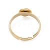 Adjustable Brass Pad Ring Settings KK-K414-10C-G-3