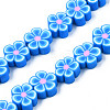 Handmade Polymer Clay Bead Strands CLAY-N011-48A-03-1