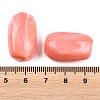 Opaque Acrylic Imitation Gemstone Beads OACR-G064-04A-3
