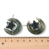 Natural Moss Agate Pendants G-Z086-01P-23-3