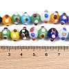Handmade Bumpy Lampwork Beads Strands LA-CBA05D6-01-01-3