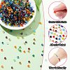 3600Pcs 24 Colors Transparent Electroplate Glass Beads GLAA-YW0003-33-4