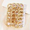 202 Stainless Steel Polishing Hoop Earrings EJEW-M106-02G-07-2