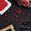 2120Pcs 8 Styles  Imitation Pearl Resin Beads Strands RESI-AR0001-47-5