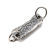 S925 Sterling Silver Connector Charms STER-Q006-03AS-2
