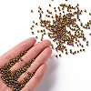 (Repacking Service Available) 8/0  Glass Seed Beads SEED-C018-3mm-601-4