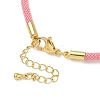 Nylon Cord Bracelet Making KK-CBACFA2-01G-31-2