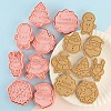 Christmas Plastic Cookie Candy Food Cutters Molds DIY-K080-01-1