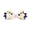 Handmade Porcelain Beads PORC-N009-08C-4
