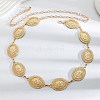 Alloy Oval Link Chain Waist Belly Chains for Women FS-WGE04C8-05-2