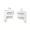 Non-Tarnish 201 Stainless Steel Charms X-STAS-C021-06P-F-2