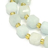 Natural Aquamarine Beads Strand G-I376-D12-01-3