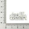 Tibetan Style Alloy Connector Charms TIBE-I026-6020AS-3