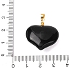 Natural Obsidian Pendants G-B188-02G-05-3