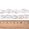 Natural Baroque Keshi Pearl Beads Strands PEAR-S020-D05-01-5