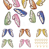DIY Butterfly Wing Earring Making Kit DIY-TA0005-17-2