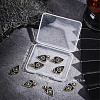 SUNNYCLUE 8Pcs Brass Enamel Pendants ZIRC-SC0001-24-6