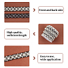 Imitation Polyester with ABS Plastic Beaded Trimming OCOR-CA0001-25-5