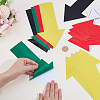 20Pcs 4 Colors PVC Stickers DIY-SP0007-90-3
