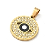 304 Stainless Steel Enamel Pendants STAS-H255-01E-G-2