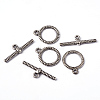 Tibetan Style Alloy Toggle Clasps X-LF1543Y-2