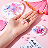 120Pcs 6 Colors Acrylic Beads SACR-TA0001-26-4