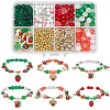 DIY Strawberry & Cherry Charm Bracelets Sets DIY-SC0031-58-1