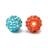 AB-Color Resin Rhinestone Beads X-RESI-S315-12x14-M-3