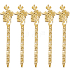 10Pcs Alloy Bookmarks AJEW-SC0003-51G-1