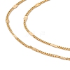 201 Stainless Steel Link Chain Necklace for Men Women NJEW-P268-A24-2X5-2