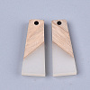 Resin & Wood Pendants X-RESI-S358-59A-2