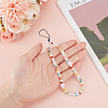 Resin Lanyard Wrist Strap Phone Star Charms Straps DIY-WH20003-12-3