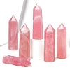 Natural Rose Quartz Hexagonal Prism Display Decorations PW-WG1FC46-01-2