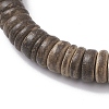 10Pcs 10 Styles Natural Mixed  Gemstone & Coconut Beaded Stretch Bracelets for Women Men BJEW-JB12598-5