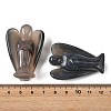 Natural Grey Agate Carved Angle Figurines GG-CBA9C2C-A07-3