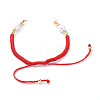 Braided Nylon Cord for DIY Bracelet Making X-AJEW-JB00540-03-3