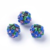 Handmade Bumpy Lampwork Beads LAMP-E021-07B-2