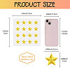 8 Sheets Plastic Waterproof Self-Adhesive Picture Stickers DIY-WH0428-010-2