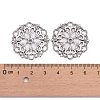 Tibetan Style Filigree Joiners Links TIBE-A11623-AS-LF-4