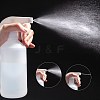 500ml White Plastic Trigger Spray Bottles with Adjustable Nozzle Empty Mist Spray Bottles for Cleaning Plant Flowers Home Garden AJEW-BC0005-72-4