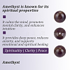 Natural Grade B Amethyst Beads G-PA0002-59C-7