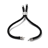 Twisted Nylon Cord Silder Bracelets DIY-B066-03P-18-2