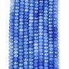Imitation Jade Crackle Glass Beads Strands GLAA-N068-01A-A02-2